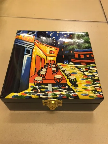 Square Picasso Jewelry Box